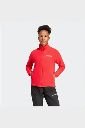 adidas TERREX Cardigan W MT ESS FZ FL (1-tlg) rot S