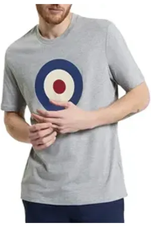 Ben Sherman T-Shirt T-Shirt Signature Target grau XL