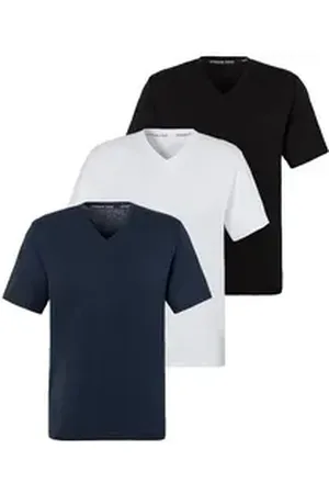 &Copenhagen T-Shirt (3er-Pack) Unterziehshirt aus hochwertiger Bio-Baumwolle schwarz XXL