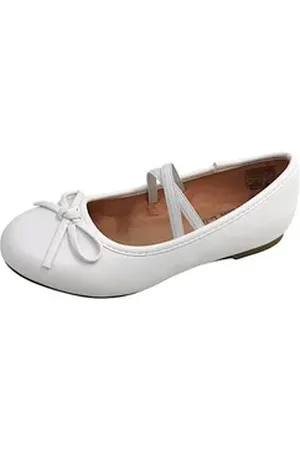 Jane Klain Ballerina Riemchenballerina weiß 36 EU