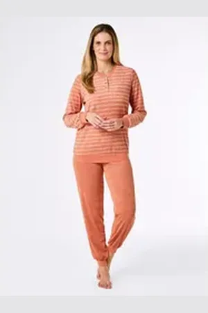WITT WEIDEN Schlafanzug Schlafanzug orange 36/38