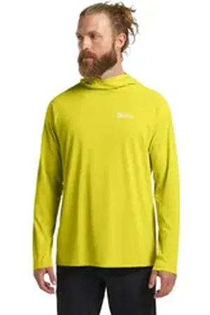 Jack Wolfskin Funktionsshirt PRELIGHT SWIFT HOODY M gelb XXL (58)
