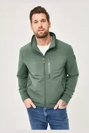 Redpoint Blouson Daron Wasserabweisende Übergangsjacke mit Stretch grün 28