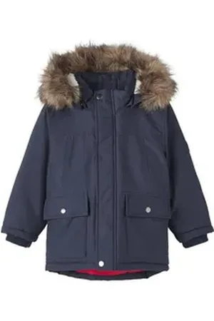 NAME IT Outdoorjacke NMMMARLIN PARKA JACKET PB blau 92