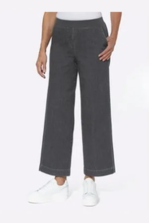 WITT WEIDEN Bequeme Jeans Jeans-Culotte grau 40