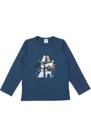 Walkiddy Langarmshirt blau 116