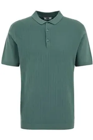 WE Fashion Poloshirt blau|grün M