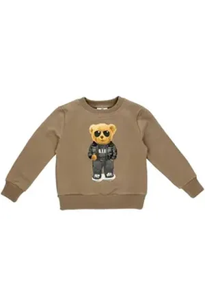 NINI Kapuzenpullover Pullover Teddybär (1-tlg) braun 92 (18-24 Monate)