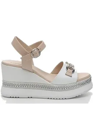 Nero Giardini Damen Sandalette Hausschuh weiß 38 EU
