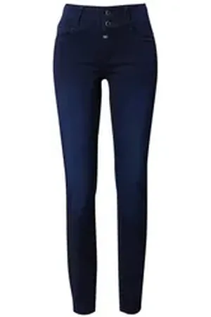 Timezone Skinny-fit-Jeans Enya (1-tlg) Plain/ohne Details blau 30