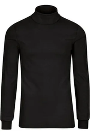 Trigema Rollkragenshirt Langarm Ski- und Sport-Rollkragenpullover (1-tlg) schwarz 140