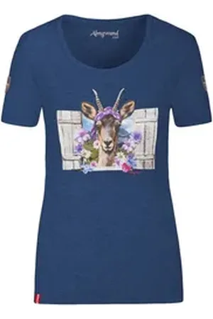 Almgwand Longsleeve Shirt Miesenbachalm blau M