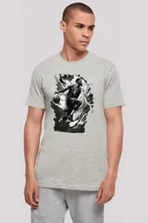 F4NT4STIC T-Shirt Basketball Splash Sport UNISEX Print grau 4XL