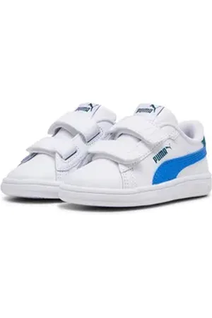 PUMA SMASH 3.0 L V INF Sneaker für Babys mit Klettverschluss weiß 21 EU