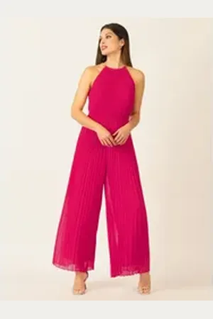 Apart Jumpsuit im Neckholder Stil rosa 34