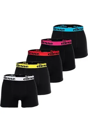 Ellesse Boxer Jungen Boxershort 5er Pack Baumwolle (Packung, 5er Pack) blau|gelb|rot|schwarz 158/164