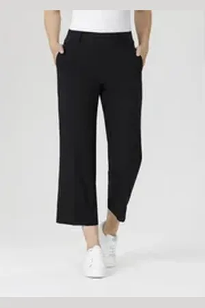 STEHMANN Culotte FENJA mit elastischem Bund und geradem Bein schwarz 42