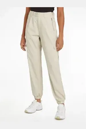 Tommy Hilfiger Cargohose TJW STRETCH MR CARGO PANT im modischem Cargo-Form beige 27