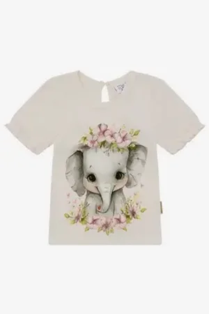 Hust & Claire T-Shirt Alma (1-tlg) Alma Kinder T-Shirt in Rose – Weich, Bequem & Stilvoll rosa 104