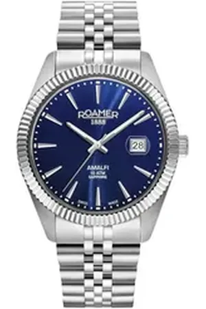 Roamer Schweizer Uhr Amalfi Gents silberfarben