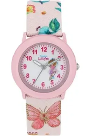 Prinzessin Lillifee Quarzuhr 2037727, Armbanduhr, Kinderuhr, Mädchen, Geschenkidee, Geburtstag, Schulanfang rosa