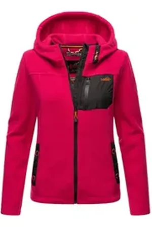 Marikoo Outdoorjacke Mount Iwaki mit wasserabweisendem Reißverschluss rosa L