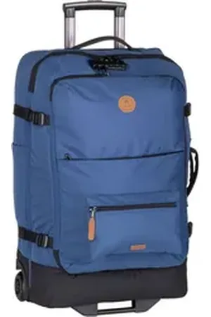 Cabaia Trolley Soft Suitcase Medium, 2 Rollen blau
