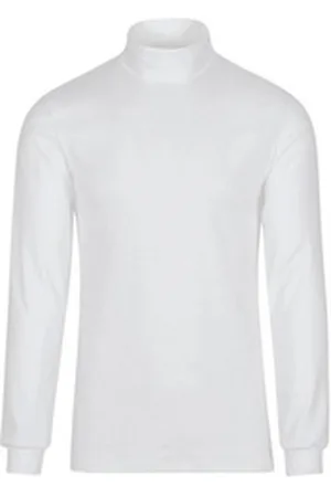 Trigema Rollkragenshirt Langarm Ski- und Sport-Rollkragenpullover (1-tlg) weiß 152