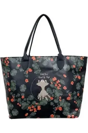Dogo Weekender Damen Weekender Hold Your Head Up High Vegan Damen Handtaschen, Vegan schwarz