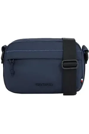 Tommy Hilfiger Umhängetasche TH COLOUR EW REPORTER, Men Messengerbag, Schultertasche mit Vordertaschenfach blau