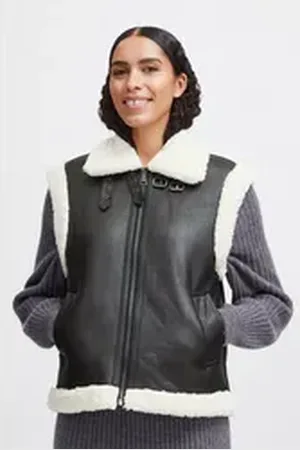 B YOUNG Longweste BYASANNE WAISTCOAT - 20813722 schwarz 34
