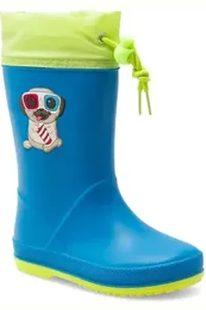 Action Boy Gummistiefel Jungen CA23002A Blau Gummistiefel blau 22 EU