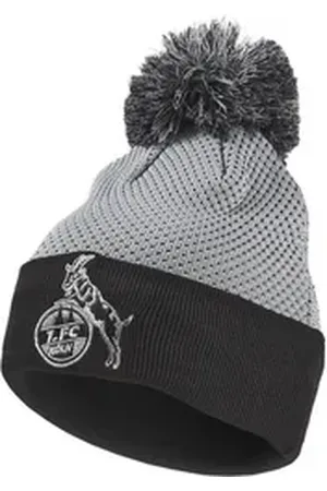 1. FC Köln Beanie Beanie mit Bommel 48 grau
