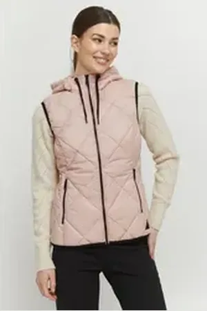 B YOUNG Steppweste BYAMALLA WAISTCOAT - 20811785 rosa 38