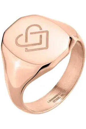 liebeskind Fingerring Liebeskind Damen-Damenring Edelstahl rosa 52