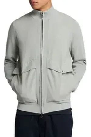 Lyle & Scott Cardigan Herren, Baumwollmix, Weich & Angenehm grau S