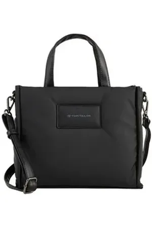 TOM TAILOR Beuteltasche TTPATTI S Shopper mit Wattierung schwarz