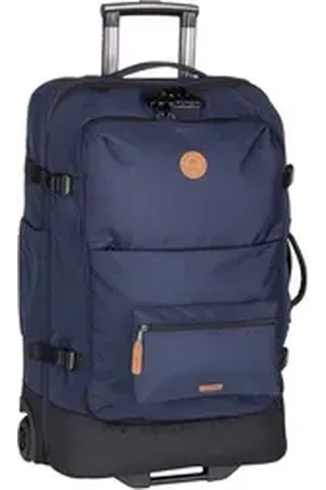 Cabaia Trolley Soft Suitcase Medium, 2 Rollen blau
