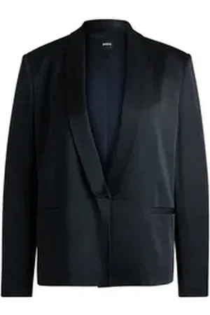 HUGO BOSS Jackenblazer Janka3 (1-tlg) blau 42