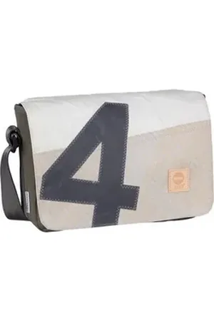 360 Grad 360Grad Umhängetasche Barkasse Mini, Messenger Bag bunt|grau