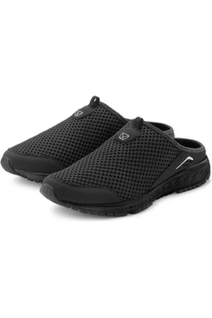 AUTHENTIC LE JOGGER Sabot Clog, Pantolette, Schlappen aus hochwertigem Textil Unisex schwarz 39 EU