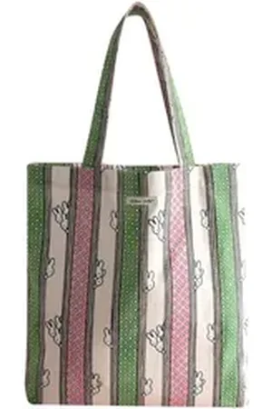 Cath Kidston Einkaufsshopper Perfect Shopper-Tasche aus Baumwolle grün