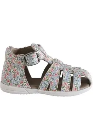Vertbaudet Mädchen Baby Lauflern-Sandalen Krabbelschuh weiß 18 EU