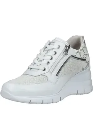 Nero Giardini Sneaker Lederimitat/Textil Sneaker weiß 35 EU