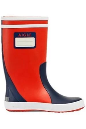 Aigle Lolly-Pop Label Color Block marineblau/rot Gummistiefel 24 EU