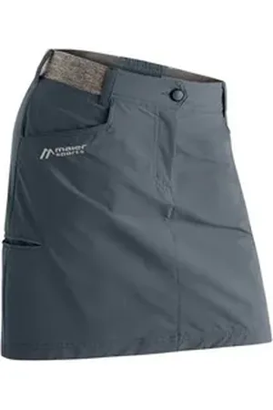 Maier Sports Sommerrock Norit SkortIn W mit leichtem, elastischem Bund mit Flexzone grau 46