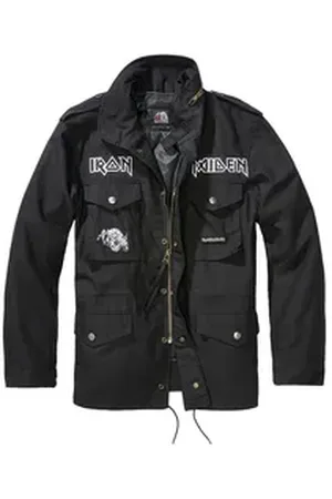 Brandit Brandit Sommerjacke Brandit Herren Übergangsjacke IRM M65 Jacket schwarz 6XL