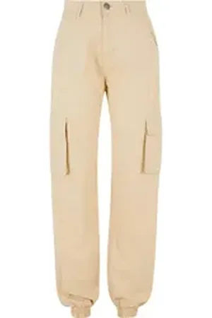 DEF Stoffhose Damen Aya Cargopants (1-tlg) beige L