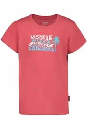 Icepeak T-Shirt K T-SHIRT LEADVILLE (1-tlg) rot 176