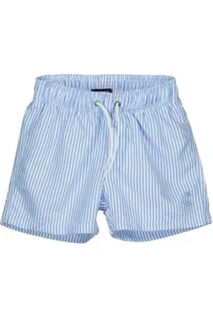 Blue Seven Badehose Badeshort KIDS BEACHWEAR (1-St) Allover Druck blau 116/122